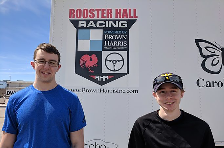 Justin Moser and mark Ziegler will travel the country with Rooster Hall Racing for the 2018 Pirelli World Challenge Series